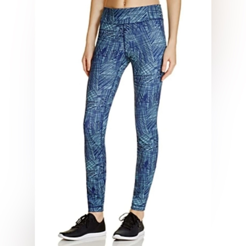 Under Armour warm Blue Patterned Leggings